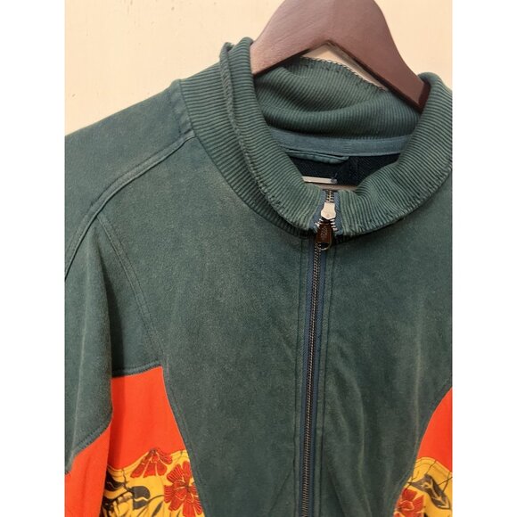 Free People Movement Jacket Women’s Medium Cropped Oversized Outdoor Floral.   Z - Picture 4 of 7